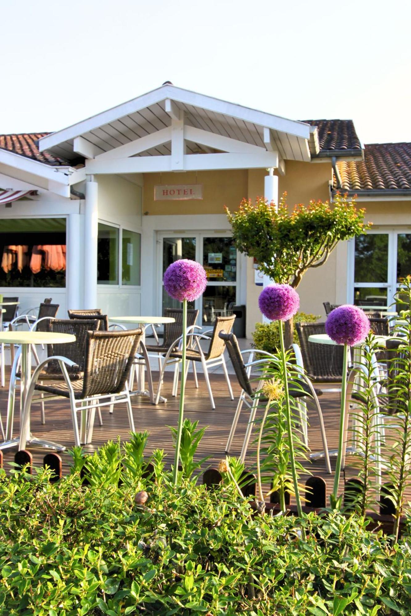 Au P'Tit Creux Des Landes Hotel Ychoux Exterior foto